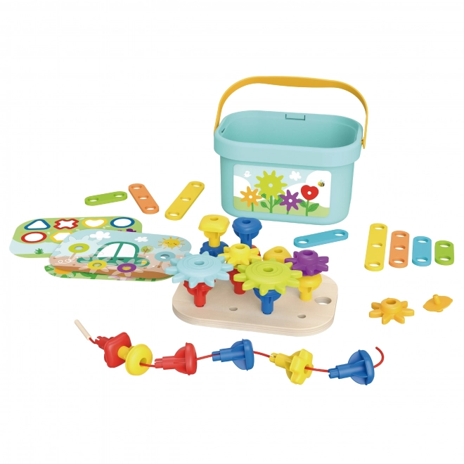 Woopie Green Construction Box Moteur Montessori 12v1