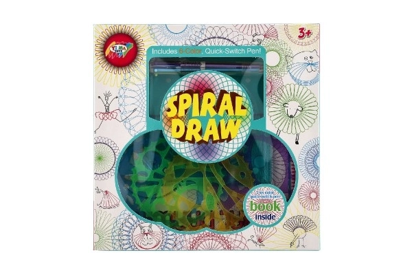 Règle Inspiro + stylo 6 couleurs en plastique dans une boîte 24x24x2cm