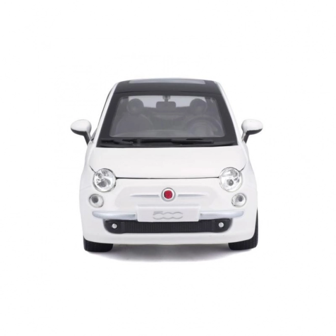 Bburago 1:24 Fiat 500 (2007) Blanc
