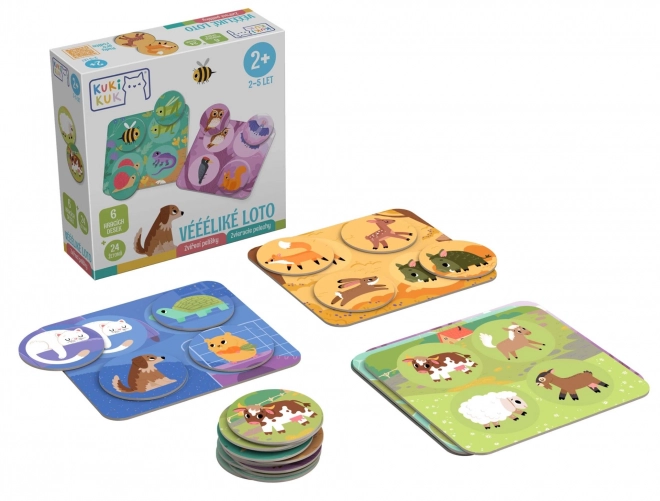 KukiKuk 80034 Véeéliké loto Nid d'animaux