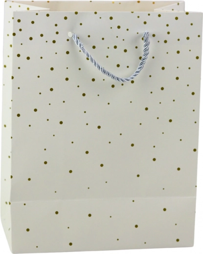Délicat motif de pois dorés