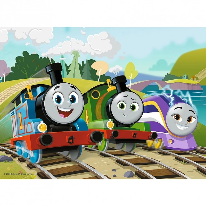 Puzzle 30 pièces Joyeux Thomas et ses amis