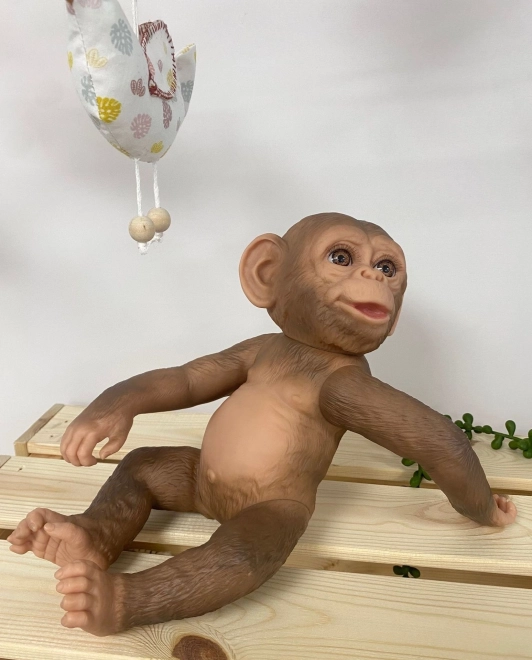 Guca 993 REBORN OPIČKA - singe bébé réaliste avec corps en vinyle - 32 cm