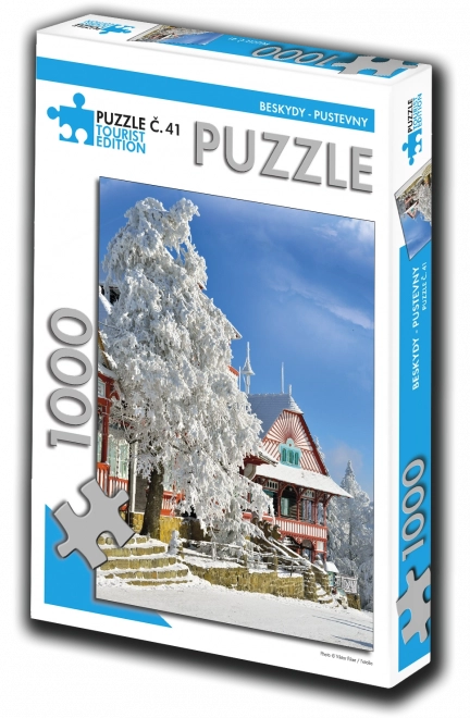 Édition touristique puzzle Beskydy, Pustevny 1000 pièces