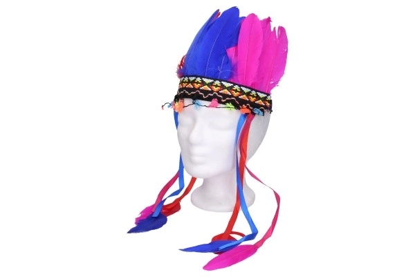 Set carnaval - serre-tête indien MIX