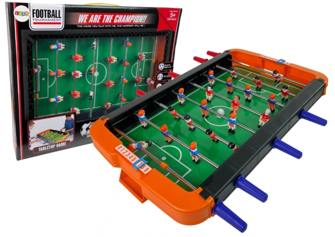 Jeu de football de table – baby-foot orange
