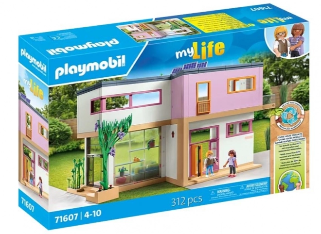 Figurines Ma Vie Playmobil Maison avec Jardin d'Hiver