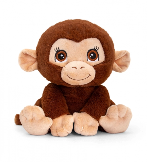 Keel Toys SE1096 Keeleco Singe - jouet en peluche éco 16 cm