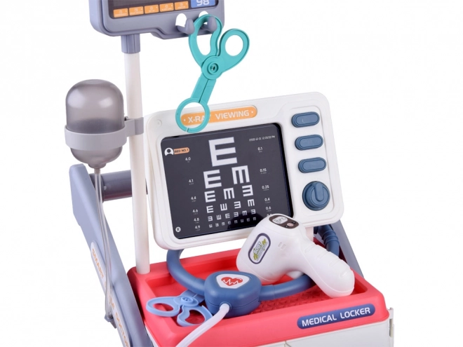 Chariot médical jouet pour enfants