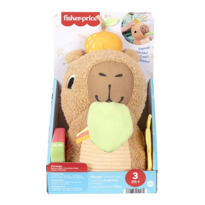 Fisher-Price jouet en peluche capybara avec accessoires