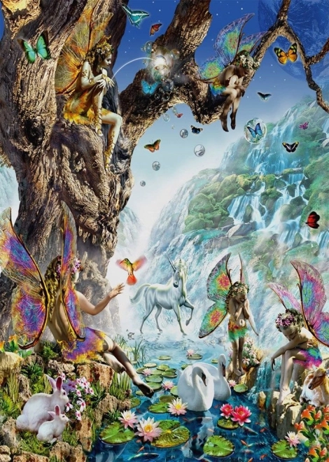 Puzzle Dans la vallée des nymphes aquatiques 2000 pièces SCHMIDT