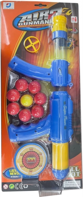 Pistolet à balles souples
