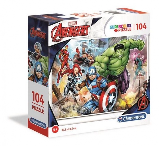 CLEMENTONI Puzzle Marvel : Avengers 104 pièces