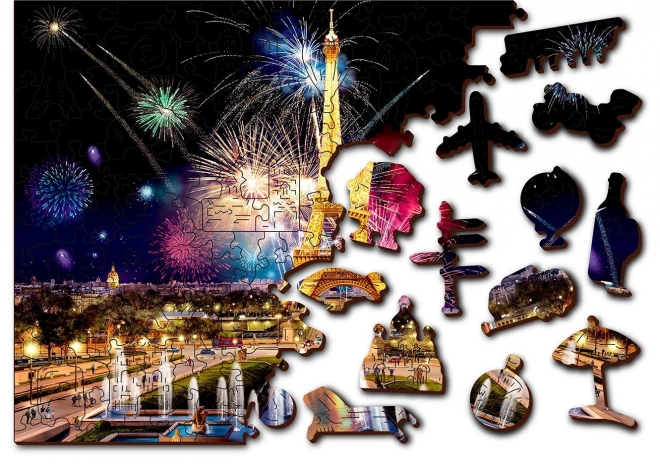 Puzzle en bois Paris Nocturne
