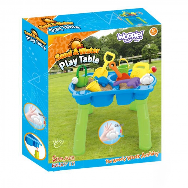 Table Woopie pour sable et eau 2 en 1