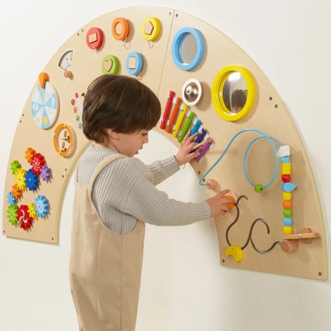 VIGA tableau mural de manipulation Luk Montessori