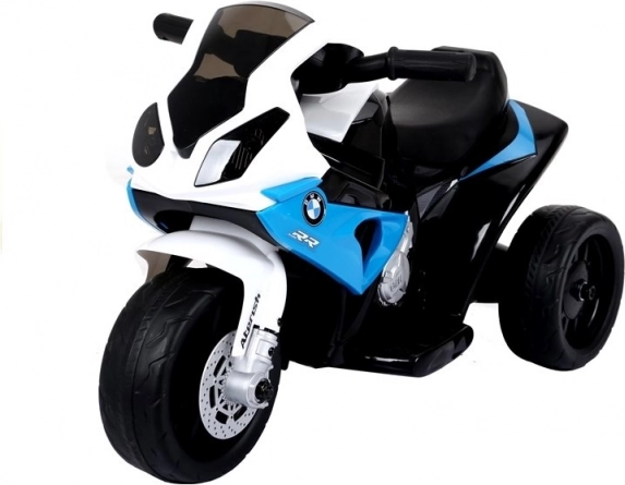 Moto à batterie BMW S1000RR trois-roues bleu