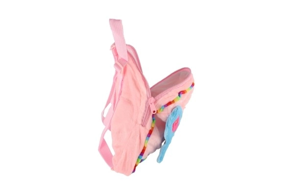Sac à dos en peluche Papillon pour filles