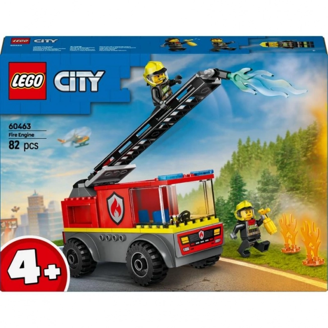 Voiture de pompier LEGO City avec échelle