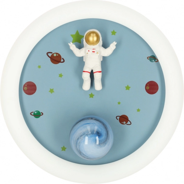 Plafonnier LED dimmable pour chambre d'enfant avec astronaute