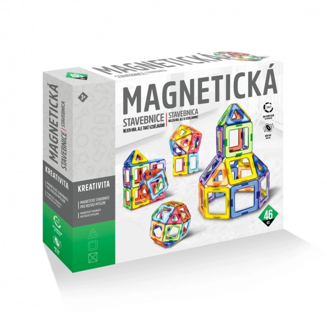 Jeu de construction magnétique 46 pcs