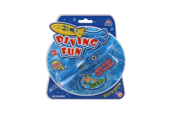 Torpille en plastique pour plongée 13 cm