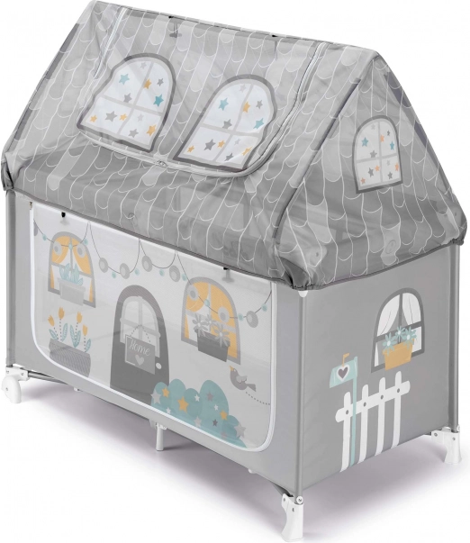 Lit de bébé Maison Daily Dolci Sogni gris