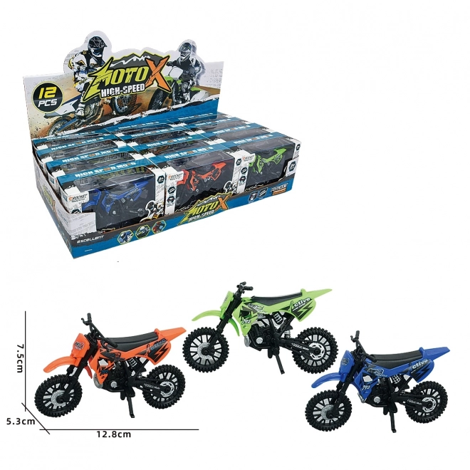 Moto tout-terrain 12 cm