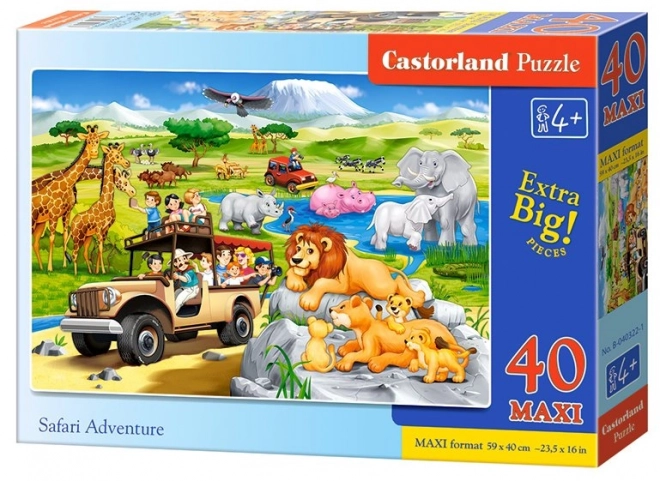 Aventures en Safari MAXI puzzle