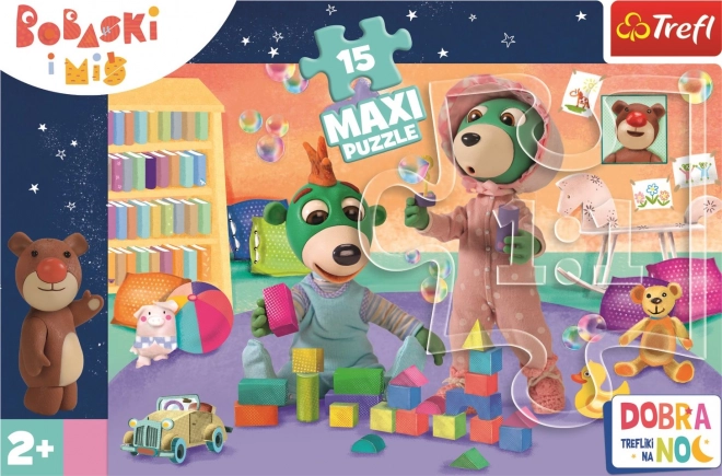Puzzle Bonne nuit, Treflíci Monde joyeux des enfants MAXI