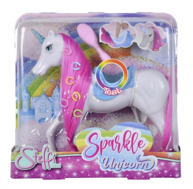 Licorne lumineuse pour poupée Steffi