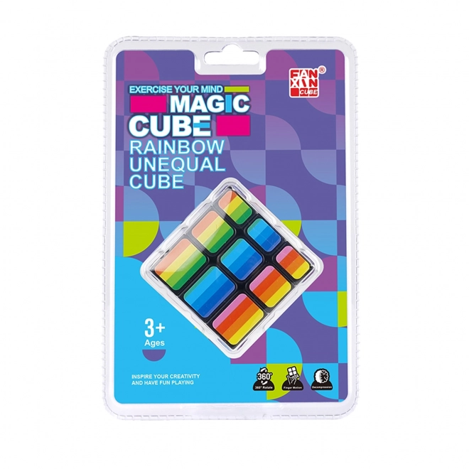 Puzzle Cube Magique Arc-en-ciel