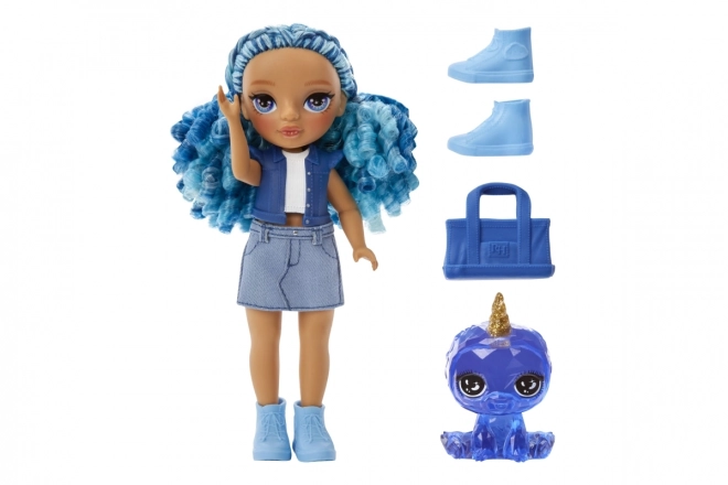 Rainbow High Petite Sœur - Sapphire (Bleue) TV