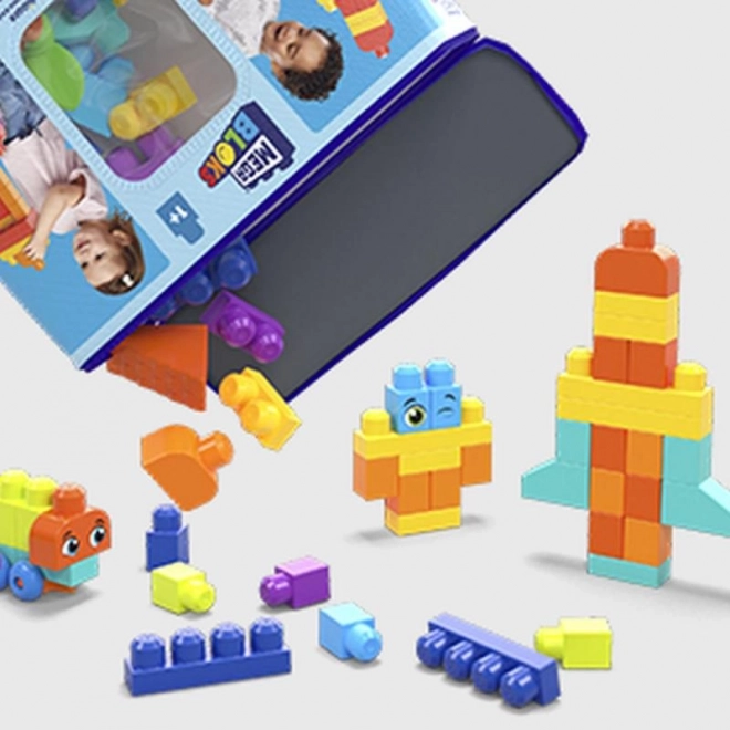 Mega Blocks Grand sac de blocs - bleu (150 pièces)
