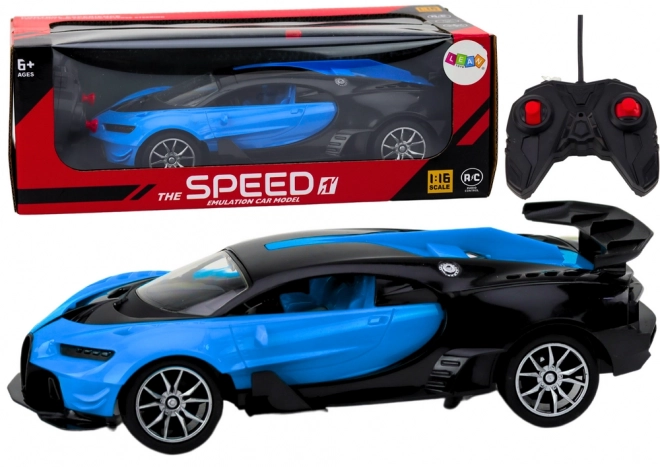 Voiture de sport télécommandée RC Blue1:16