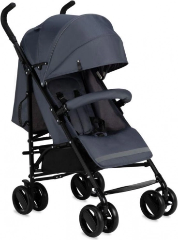 Poussette canne Momi Akira – grise, légère et compacte