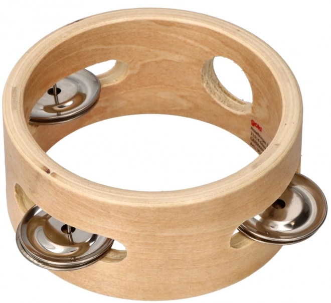 Tambourin Goki avec 3 cymbales sans membrane