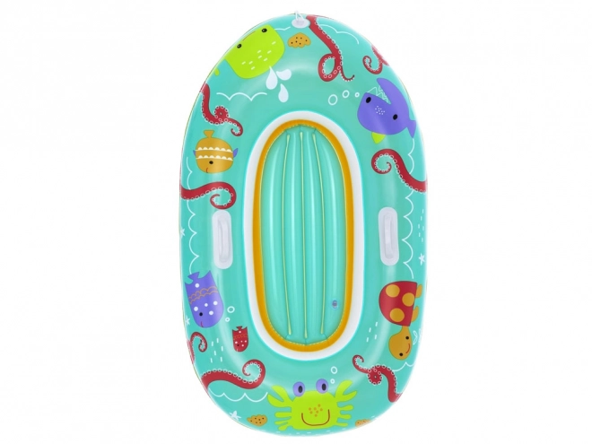 Bateau gonflable pour enfants Bestway avec motifs d'animaux marins