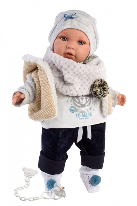 Llorens poupée qui pleure Enzo 42 cm