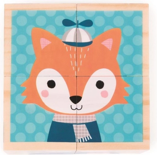 Motifs d’adorables animaux de la forêt