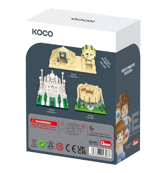 Jeu de construction KOCO Colisée mini plastique