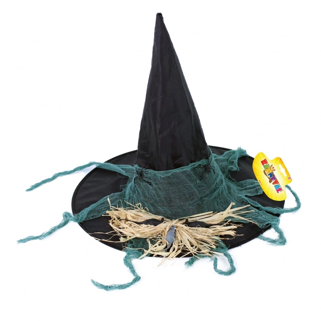 Chapeau de sorcière pour adultes avec des araignées