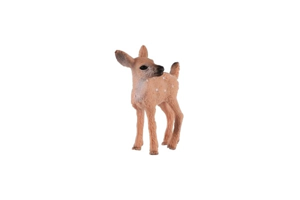 Biche européenne en plastique Zooted 4cm en sachet
