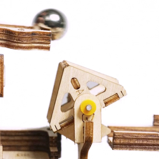 Puzzle 3D en bois Rokr Piste à billes Parkour