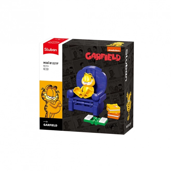 Garfield dans le fauteuil - ensemble de construction Sluban