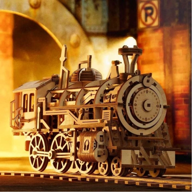Locomotive - Kit de construction en bois 3D