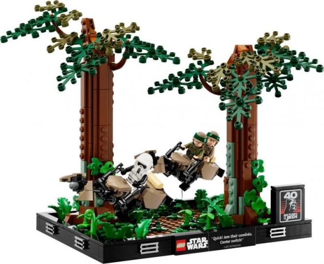 LEGO® Star Wars™ 75353 Chasse à Speeder sur la planète Endor™ – diorama