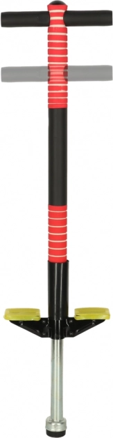 Bâton Pogo rouge avec hauteur réglable