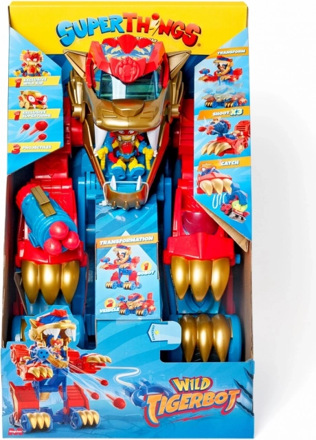 Ensemble de jeu SuperThings Wild Tigerbot