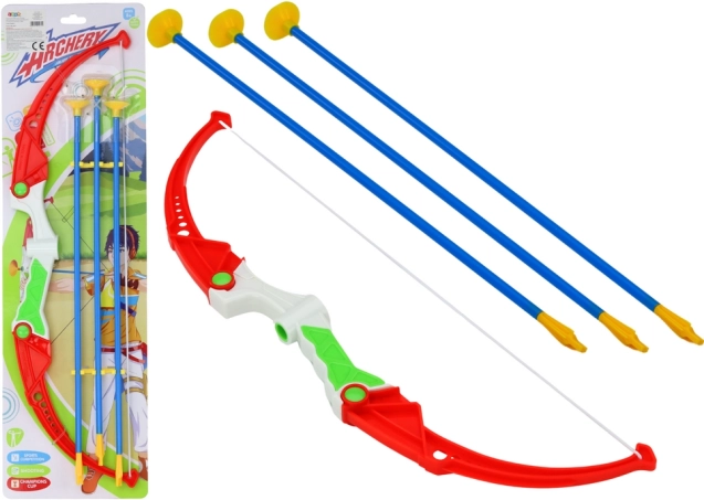 Ensemble arc et flèches pour enfants avec ventouses